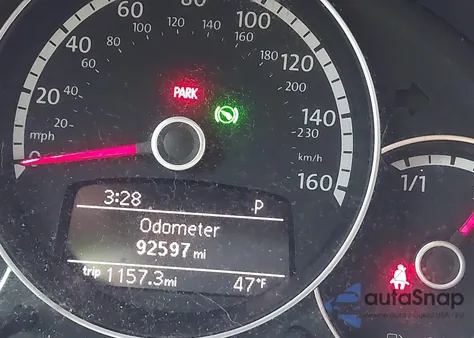 2016 Volkswagen Beetle 1.8T Denim из США, поврежденный, VIN 3VW517AT0GM812052